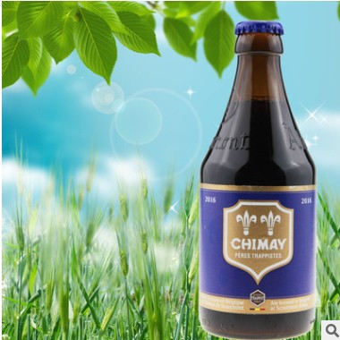 比利时进口啤酒 Chimay智美蓝帽啤酒330ml*24瓶 修道士精酿啤酒图3