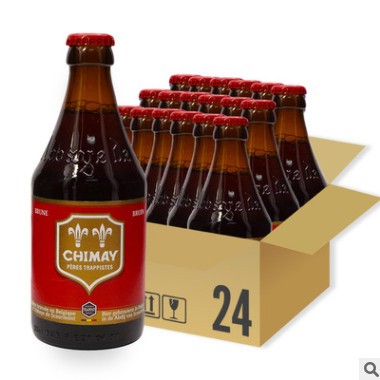 比利时进口智美啤酒 Chimay智美红帽啤酒330ml*24瓶装 修道士啤酒图3