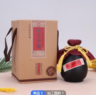 厂家批发封坛高粱白酒浓香型白酒整箱52度整箱送礼佳品图3