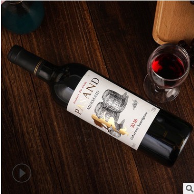 酒水批发网红高度酒智利干红葡萄酒750ml赤霞珠高度数14度红酒图1