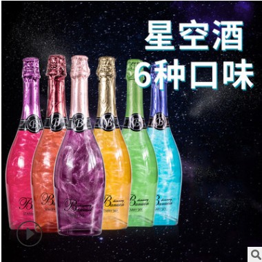 芭诺斯星空酒火焰起泡葡萄酒女士果酒 水果酒甜型气泡酒图3
