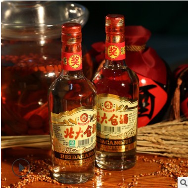 北大仓白酒12瓶 45度部优级白酒440ml普大仓麸曲酱香白酒东北酒图2