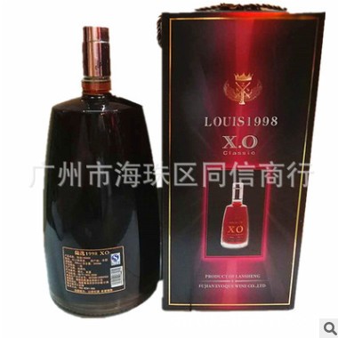 法国 陆逸1998XO白兰地洋酒 婚宴喜酒图3