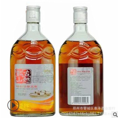 批发绍兴古越龙山精致清醇三年花雕酒加饭酒500泡阿胶糕黄酒酒图3