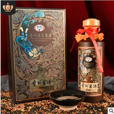 一件代发贵州茅台镇53度酱香型白酒 粮食高粱高度老酒礼盒装 现货图2