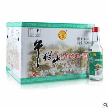 北京二锅头陈42度265ml小白牛瓶白牛二整箱20瓶原箱发货图3
