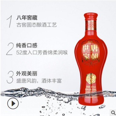 浓香型粮食白酒500ml 十年白酒整箱厂家直供泸州礼盒装贴牌定制