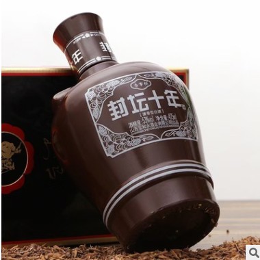【封坛十年】42度53度纯粮白酒整箱批发山西杏花村酒产地礼盒包邮图3