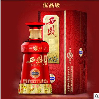 西凤酒白酒50度西凤御窖优品级浓香型500ml6瓶整箱送礼品袋应天门图2