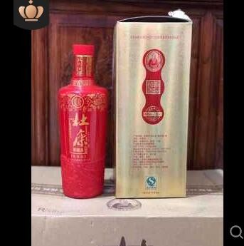 2014年库存老酒杜康控股白酒老窖50度整箱6瓶礼品袋批发处理图2
