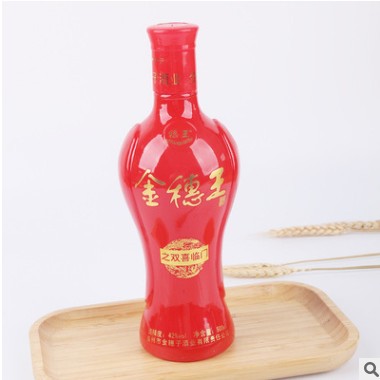 金穗王酒 粮食酿造酱香型白酒 整箱高度粮食酒白酒送礼代发图2