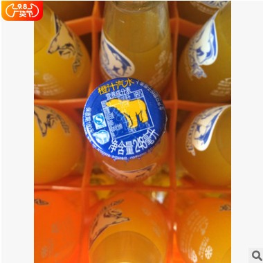 北冰洋汽水 橙汁口味 老北京玻璃瓶北冰洋汽水24瓶装图2