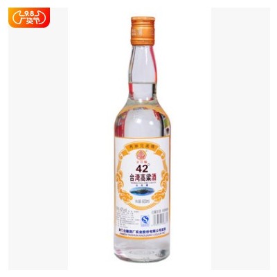 白酒 国产高粱酒金门金台顺台湾高粱酒42度浓香型 600ml*12瓶整箱