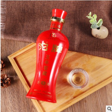 白酒整箱厂家直供沱牌五年窖藏浓香型41度粮食酒2015年产白酒图2
