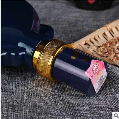 陕西白水杜康年份封坛52度粮食酒500ml*6高度浓香型白酒整箱批发图3
