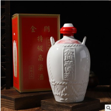 金门高粱酒58度1000ml坛装金门大高酒粮食一公升高粱白酒喜宴送礼图3