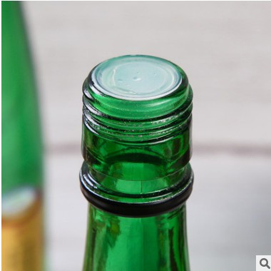 传统有机绿豆粮食酒批发巨龙绿钻石白酒43°476ml/裸瓶浓香型白酒图2