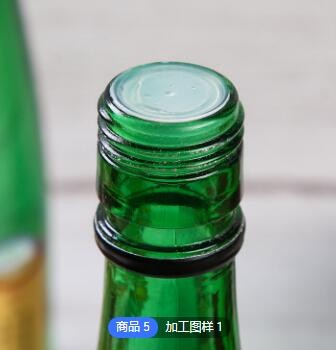 传统绿豆粮食酒批发巨龙绿钻石白酒43°476ml/裸瓶浓香型