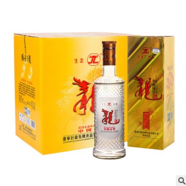 巨龙有机绿豆酒 龙酒42度480ml*6瓶整箱装浓香型粮食白酒厂家批发图2