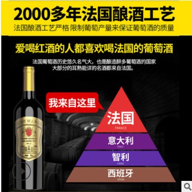 仁邦金尔斯国产低价红酒 天使之手赤霞珠干红甜葡萄酒厂家图2
