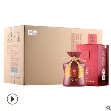 酒鬼酒52度老坛T6 500ml整箱6瓶装湖南馥郁香型白酒批发图3