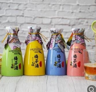 oem农家酿梅子酒紫色恋人青梅酒低度甜酒整箱厂家批发微醺果酒图2