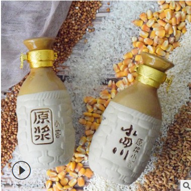 浓香型白酒纯粮光瓶小酒小四川半斤1瓶优级纯粮原浆厂家直销图2