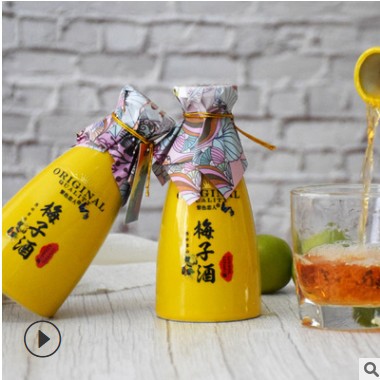 现货 农家酿梅子酒紫色恋人青梅酒低度甜酒整箱厂家批发微醺果酒图2