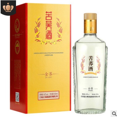 苦荞酒金荞42度500ML瓶配制酒白酒整箱礼盒装送礼品批发一件代发图3