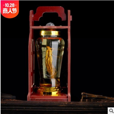 八斤人参酒 礼盒装 一盒1*1 4000ml 浓香型白酒52°图3
