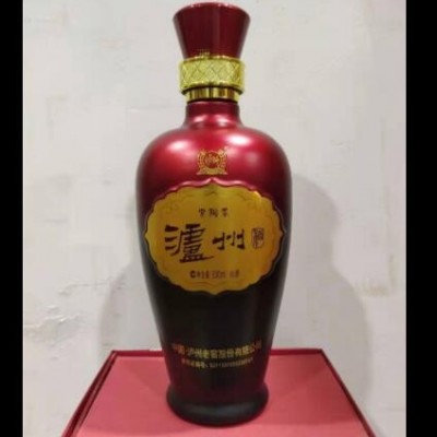 批发白酒 泸州系列 红瓶紫陶装 一件6瓶 礼品酒