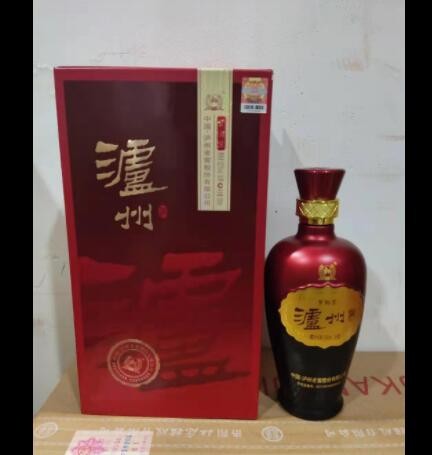 批发白酒 泸州系列 红瓶紫陶装 一件6瓶 礼品酒图3