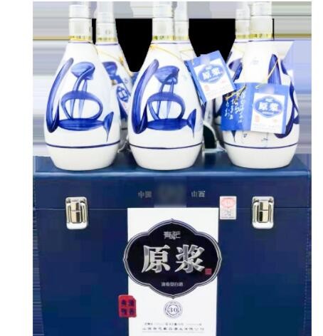 52度原浆清香型白酒批发 500毫升礼盒装纪念酒 整箱6瓶图2