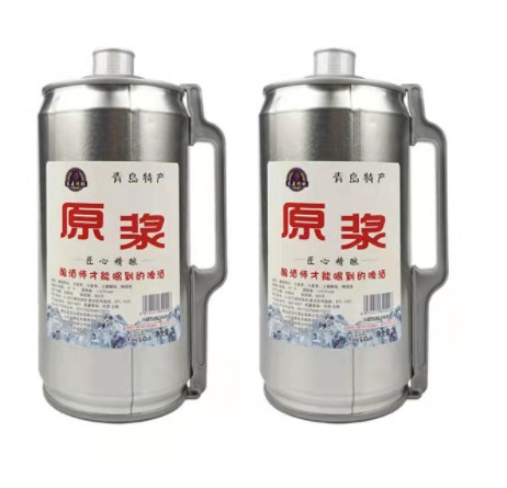 【厂家招商】青岛蓝宝石精酿原浆啤酒 蓝宝石浑浊型易拉盖500ml瓶图3