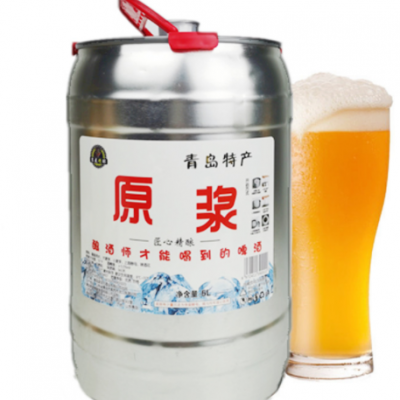 厂家招商 青岛琴麦精酿浑浊型啤酒1L 2L 5L 10L精酿白啤黄啤批发