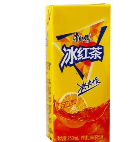 康师傅冰红茶250ml*8纸盒装一件代发柠檬冰糖雪梨茶饮料饮品批发图2