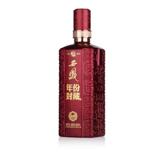 白酒直批 西凤年份封藏品藏 52度浓香型白酒 西风酒 整箱白酒图2