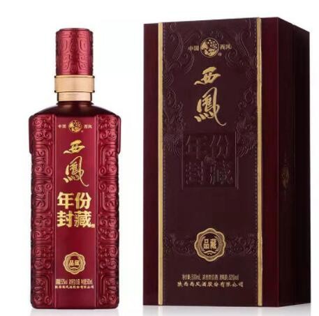 白酒直批 西凤年份封藏品藏 52度浓香型白酒 西风酒 整箱白酒图3