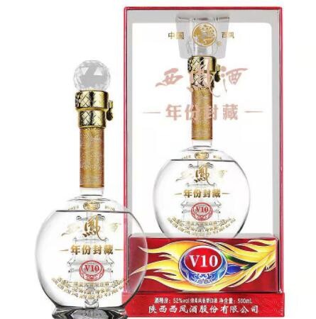 白酒 批发 中国西凤酒尊 52度 年份封藏500ml 凤香型白酒