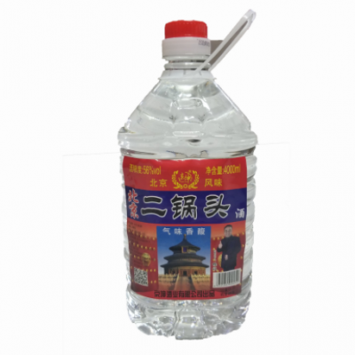 便宜批发桶装白酒4L*4北京二锅头散装白酒厂家供应56度浓香型白酒