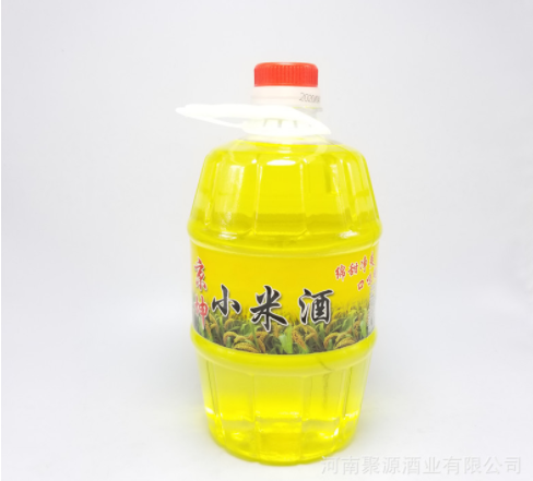 厂家批发42度浓香型京坤小米酒1000ml*12桶装白酒