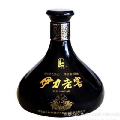 新疆白酒伊力特伊力老窖十五年红方盒1*6*500ML