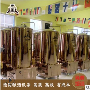 精酿啤酒设备 自酿啤酒设备 扎啤设备厂家 买设备送德国工艺配方图3