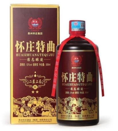 怀庄特曲二星上匠53度酱香形白酒纯粮酿造整箱6瓶图1