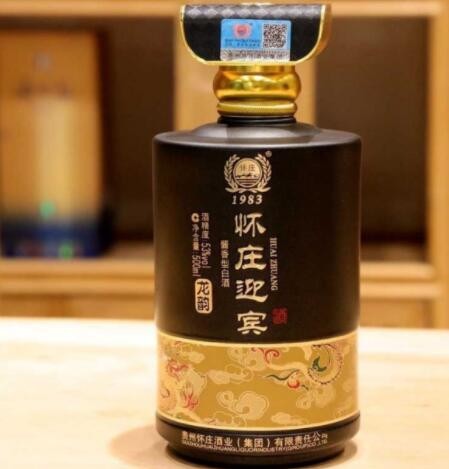 贵州怀庄迎宾 龙韵53度酱香型 商务送礼佳品 500ML*6瓶装白酒批发图1