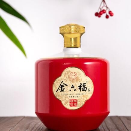 金六福 50度浓香型白酒陈坛福酒1.5L坛装 纯粮食酿造大坛酒礼盒装图3