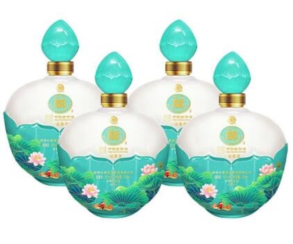 白水杜康52度好运莲莲u80浓香型白酒礼盒500ml*4瓶白酒送礼粮食酒图3