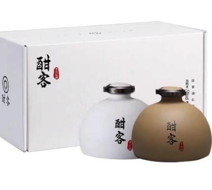 贵州酣客酒半月坛500ml*2*3紫砂陶瓷瓶装 53度酱香型酒 原箱发货