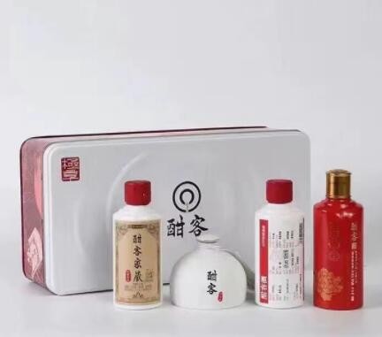 贵州酣客酒 酣客全家福 酣客极享 53度酱香型白酒100ml*4瓶装图2