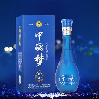 厂家直销中国梦酒浓香型白酒52度500ml白酒批发图2